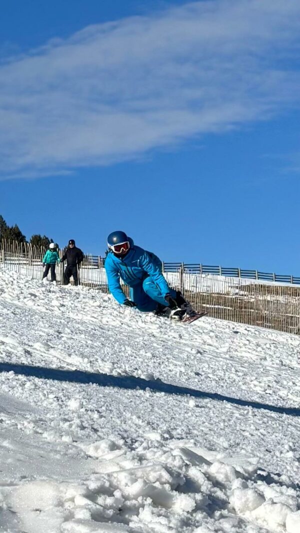 classes de snowboard a La Molina